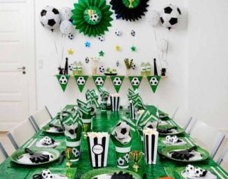 Fodbold Pynt Børnefødselsdag/temafest