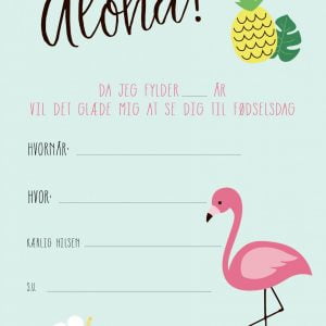 aloha invitation
