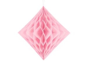Rosa honeycomb diamant
