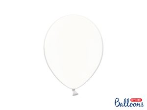 Metallisk hvid perlemor ballon