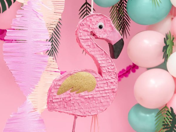 Piñata flamingo