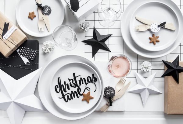 Julebordpynt | Bordpynt til en God Jule Temafest - Party in a Box