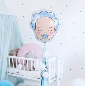 Baby dreng folie ballon