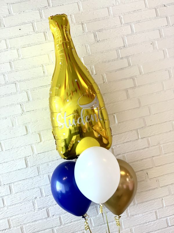 Ballon box Student med tre balloner