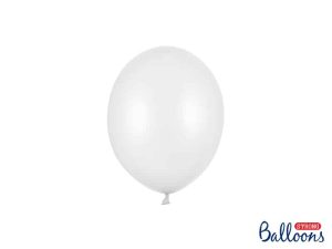 Metallisk hvid MINI ballon