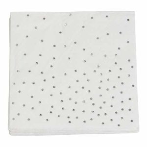 Kort guld gardin banner