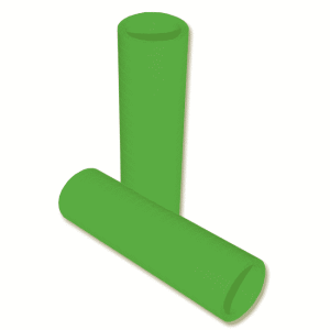 Lime grøn serpentiner