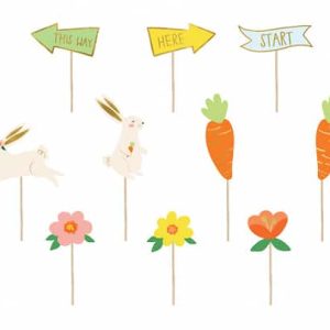 Pastel æggejagt ballon sæt