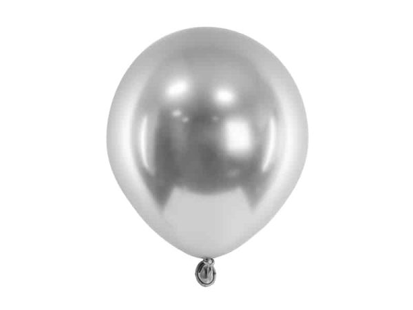 Sølv chrome MINI ballon
