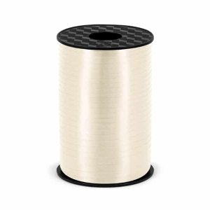 Rosa vimpel banner m/guld mønster