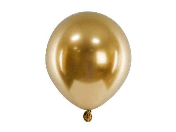 Guld chrome MINI ballon