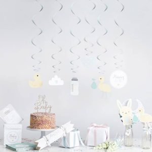 Sølv swirls m/"mummy to be"