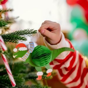 Sort jule serviet m/snaps