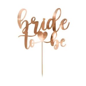 Mulepose “Team Bride” med rosegold