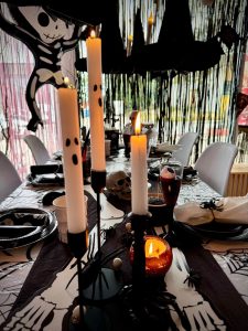 Hvid spøgelse stearinlys