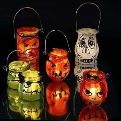 DIY halloween lanterner