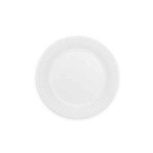 Hvid tallerken (lille)