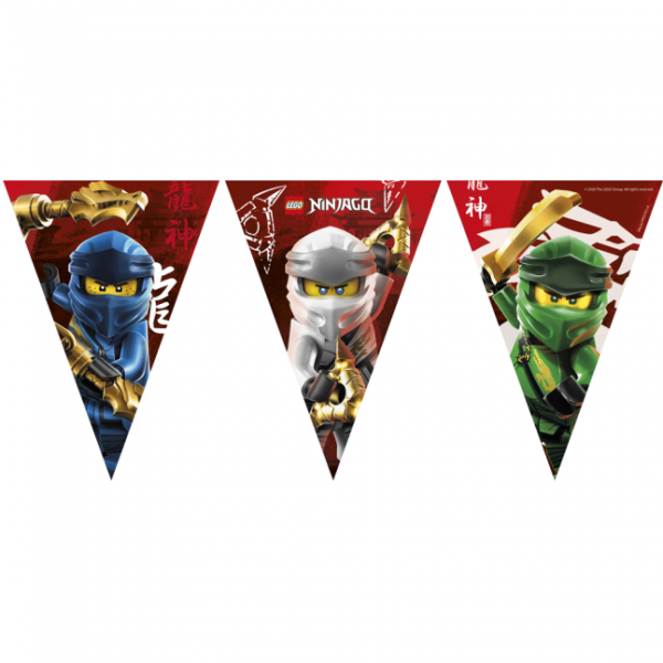 LEGO® Ninjago Flagguirlande