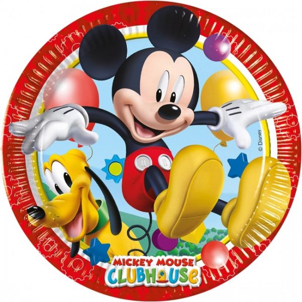 Mickey Mouse® Clubhouse Paptallerkener (lille)