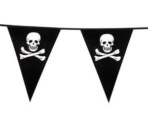 Pirat Vimpelguirlande (1 stk. i en pakke)
