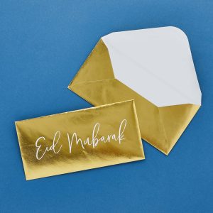 Guld pengekonvolut “Eid Mubarak”