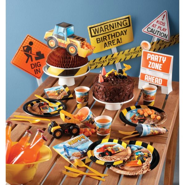 Byggeplads Frokosttallerkener