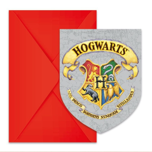 Harry Potter® Hogwarts Invitationer (6 stk. i en pakke)