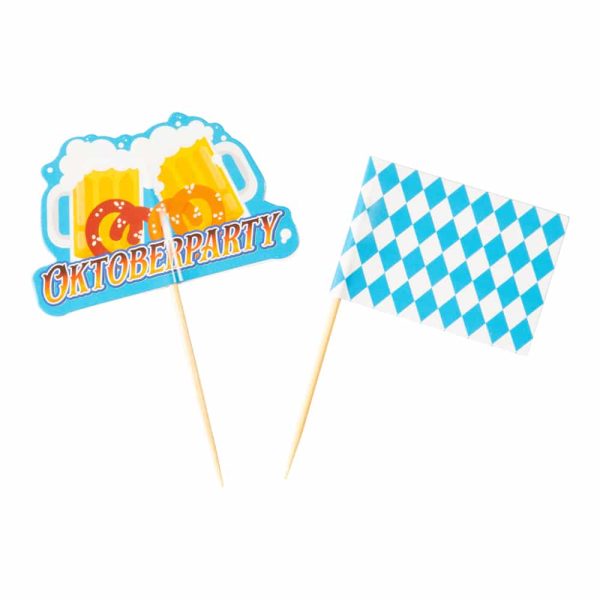 Oktoberfest kageflag /kagepynt