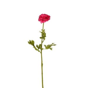 Pink Kunstig Ranunkel Blomst
