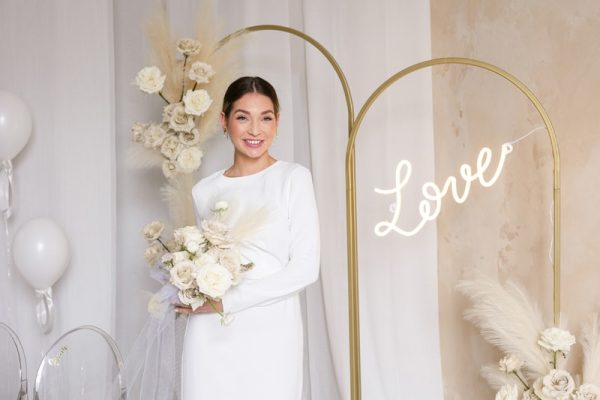 Guld backdrop stativ 80 x 200 cm Guld backdrop stativ 80 x 200 cm