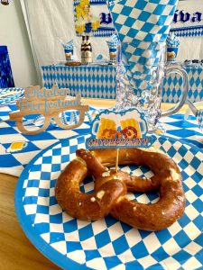 Oktoberfest kageflag /kagepynt
