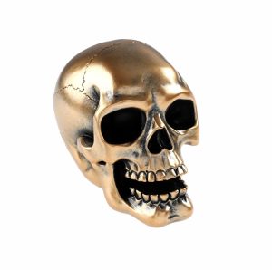 Guld kranie dekoration