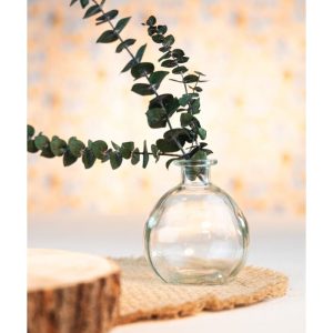 Mørkerød glitter bordløber