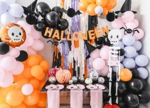 Orange “Halloween” banner