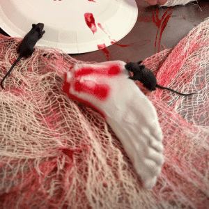 Hængende hoved m/krog i munden