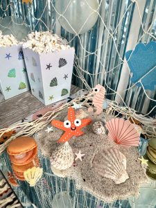 Musling Popcornbægre Lyseblå