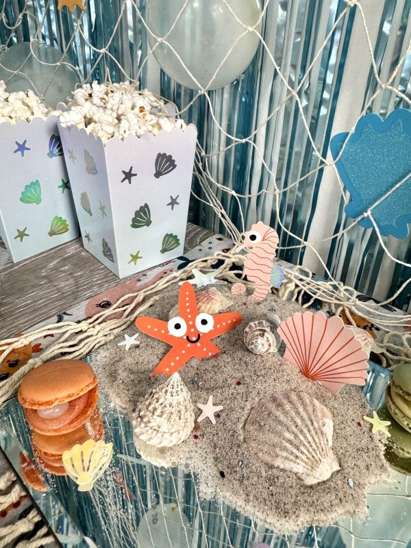 Musling Popcornbægre Lyseblå