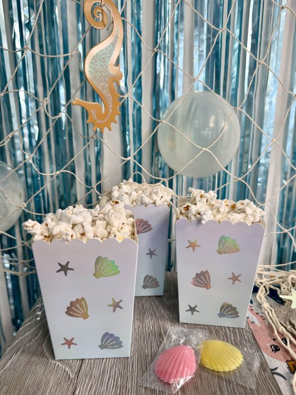 Musling Popcornbægre Lyseblå