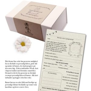 En hilsen til barnet der skal navngives