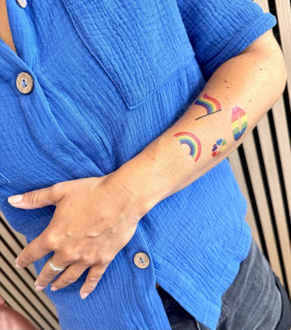 Pride falske tatovering