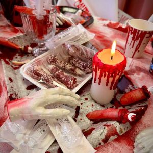 Hængende hoved m/krog i munden