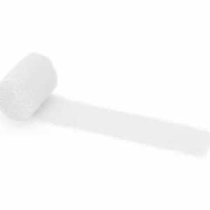 Hvid chiffon bånd