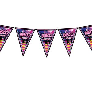 Disco fever vimpel banner