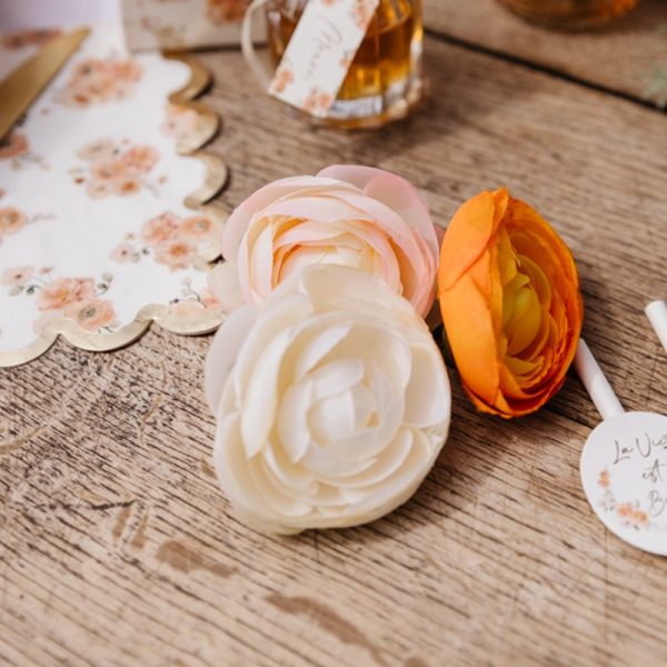 Rosa blomst dekoration