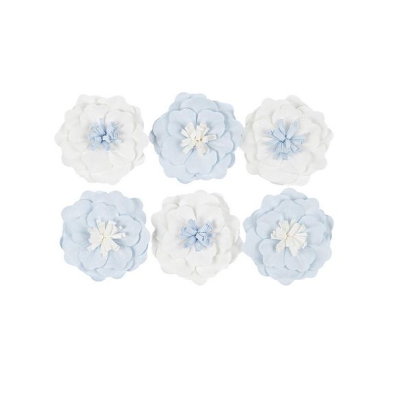 Lyseblå blomst dekoration Lyseblå blomst dekoration