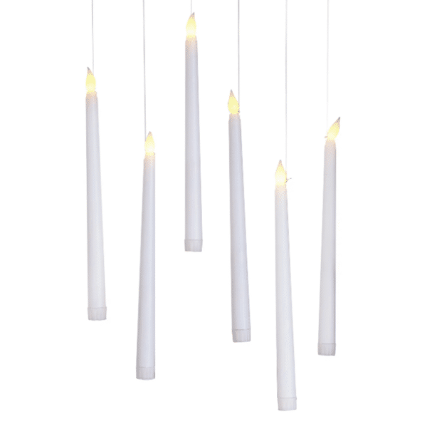 Hvid svævende LED lys