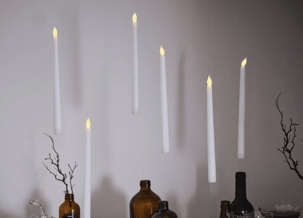 Hvid svævende LED lys