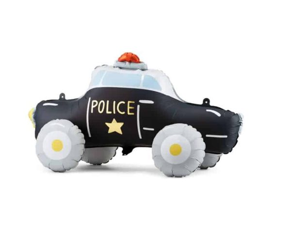 Stående politi bil folieballon
