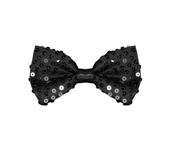 Sort butterfly med palietter