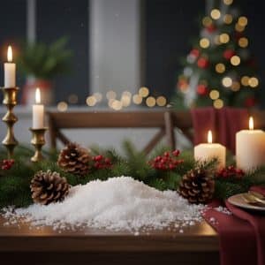 Sort jule serviet m/snaps